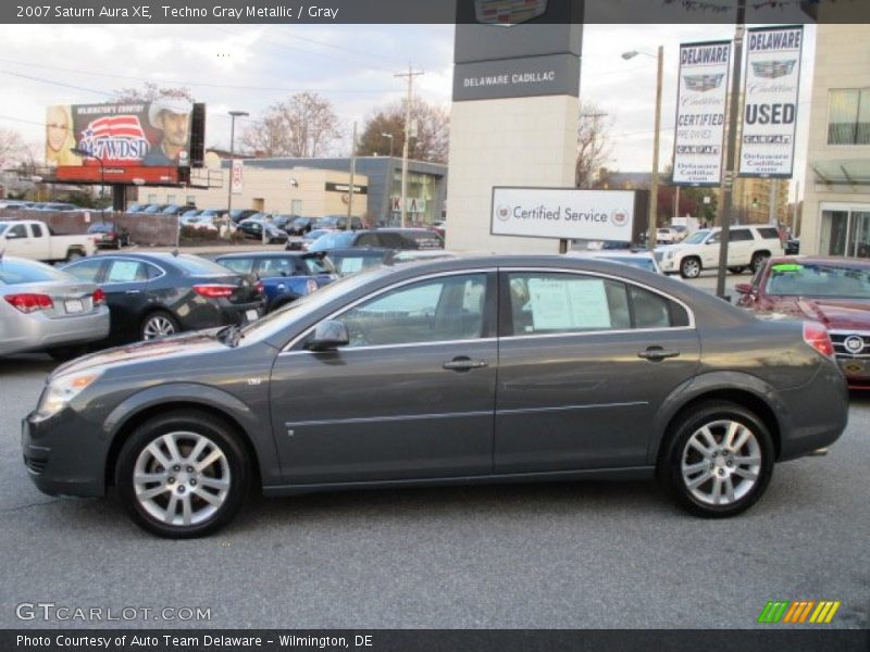 Techno Gray Metallic / Gray 2007 Saturn Aura XE