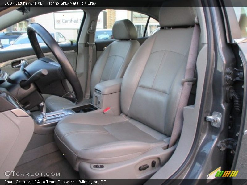  2007 Aura XE Gray Interior