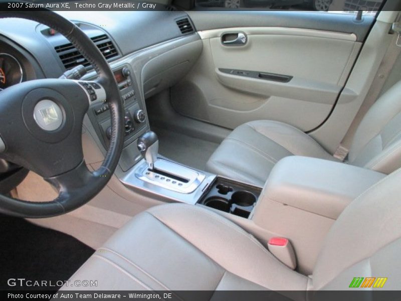 Techno Gray Metallic / Gray 2007 Saturn Aura XE