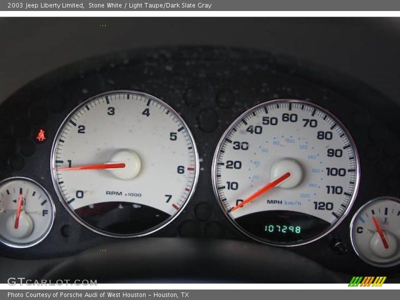 Stone White / Light Taupe/Dark Slate Gray 2003 Jeep Liberty Limited