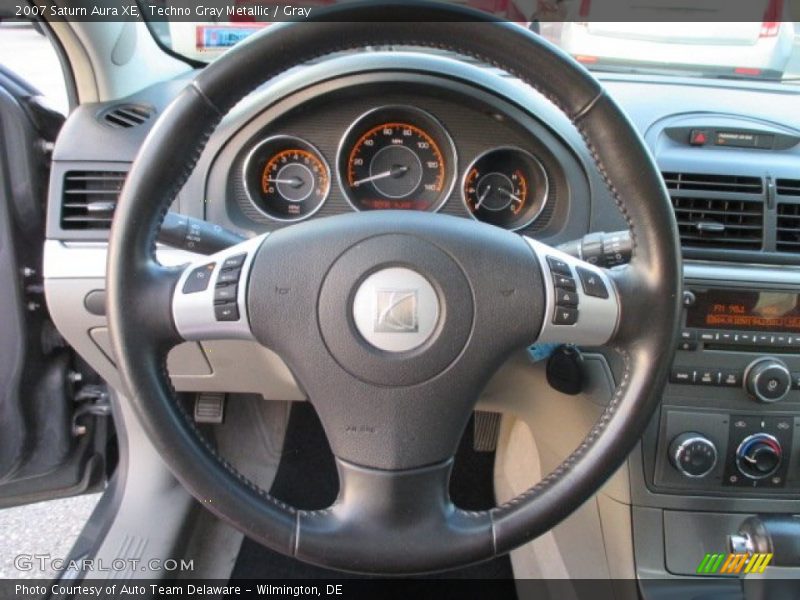 Techno Gray Metallic / Gray 2007 Saturn Aura XE