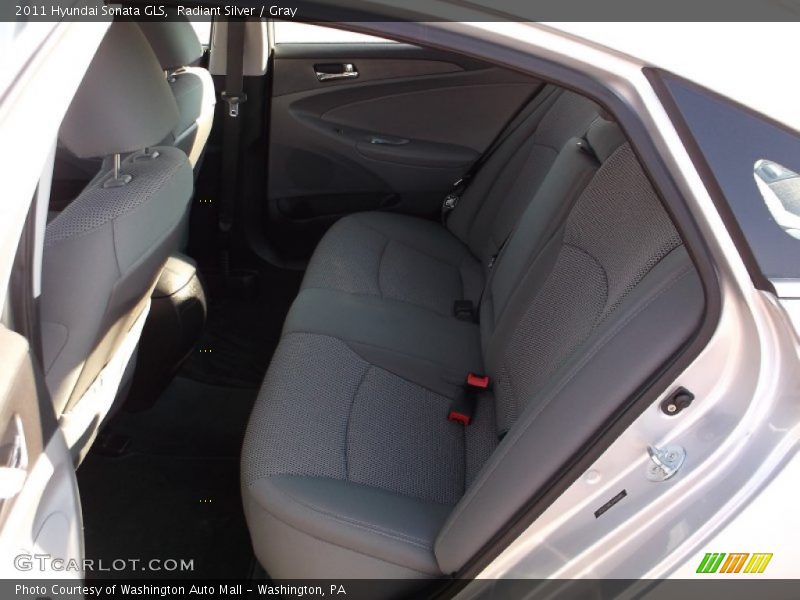 Radiant Silver / Gray 2011 Hyundai Sonata GLS