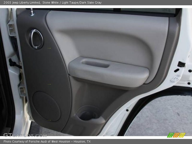 Stone White / Light Taupe/Dark Slate Gray 2003 Jeep Liberty Limited