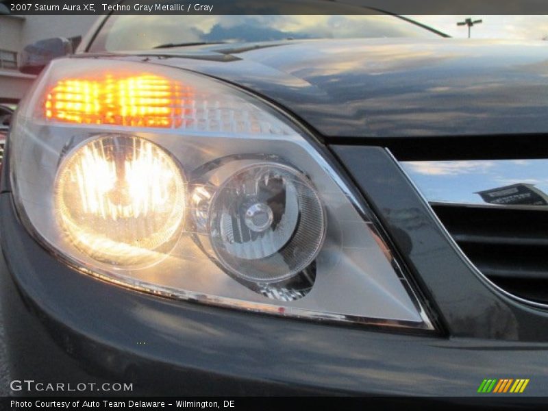 Techno Gray Metallic / Gray 2007 Saturn Aura XE