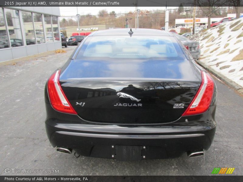Ultimate Black Metallic / Cashew/Truffle 2015 Jaguar XJ XJ AWD
