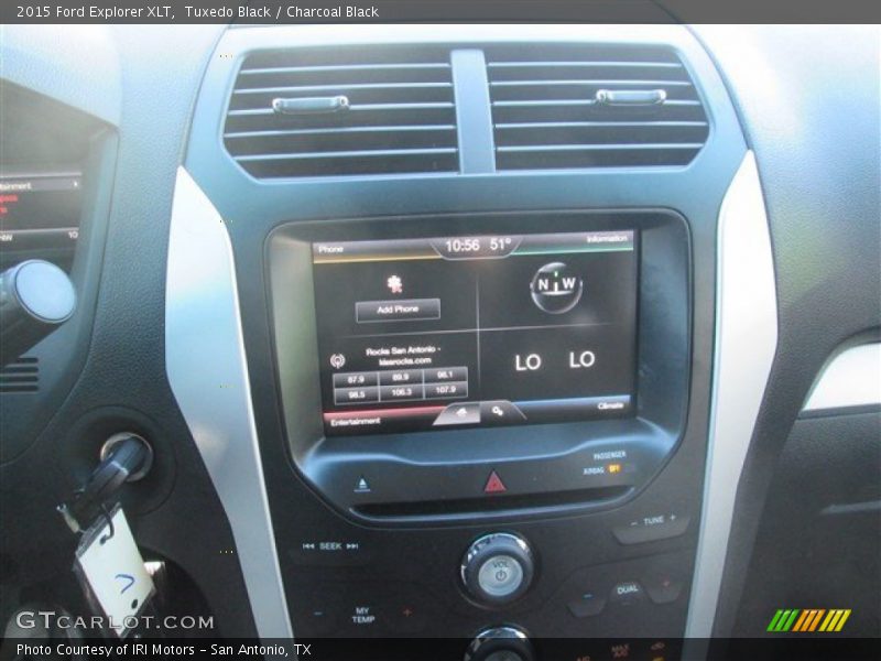 Tuxedo Black / Charcoal Black 2015 Ford Explorer XLT