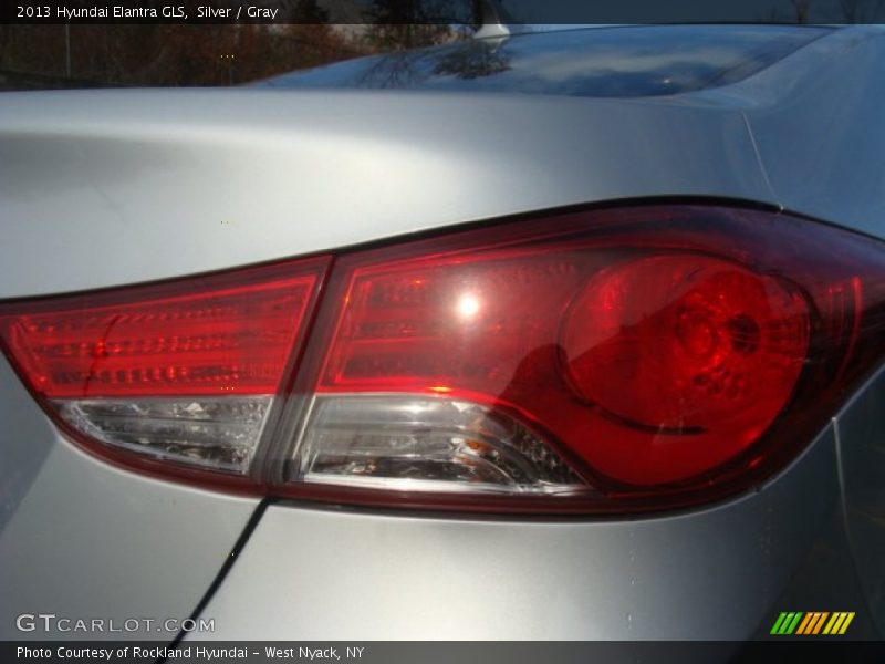 Silver / Gray 2013 Hyundai Elantra GLS