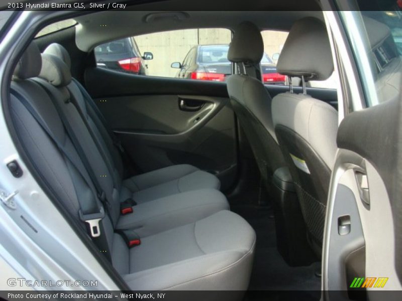 Silver / Gray 2013 Hyundai Elantra GLS