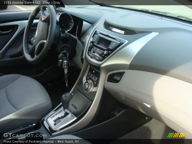 Silver / Gray 2013 Hyundai Elantra GLS