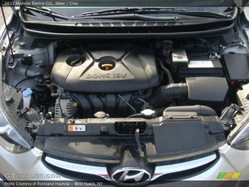 Silver / Gray 2013 Hyundai Elantra GLS