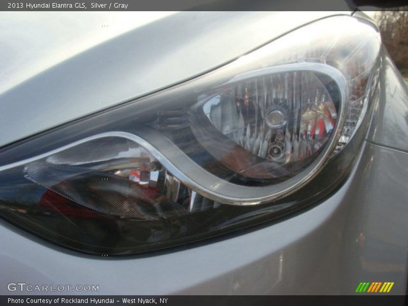 Silver / Gray 2013 Hyundai Elantra GLS