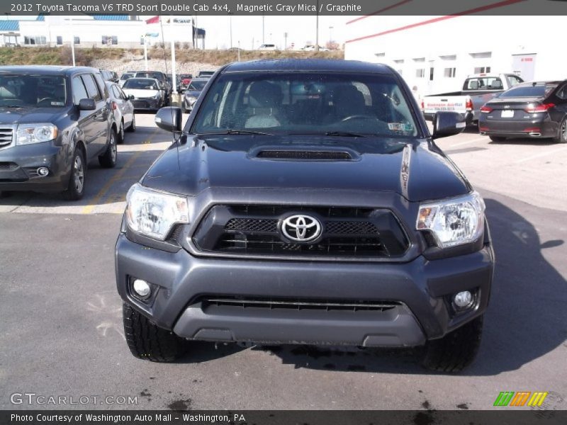 Magnetic Gray Mica / Graphite 2012 Toyota Tacoma V6 TRD Sport Double Cab 4x4