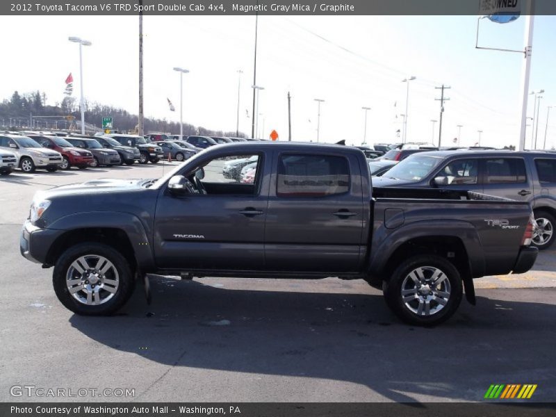 Magnetic Gray Mica / Graphite 2012 Toyota Tacoma V6 TRD Sport Double Cab 4x4