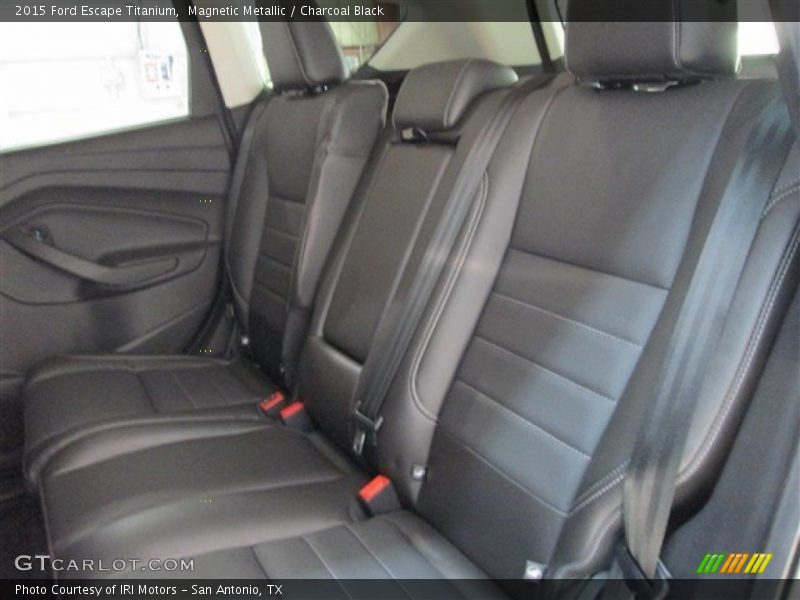 Magnetic Metallic / Charcoal Black 2015 Ford Escape Titanium