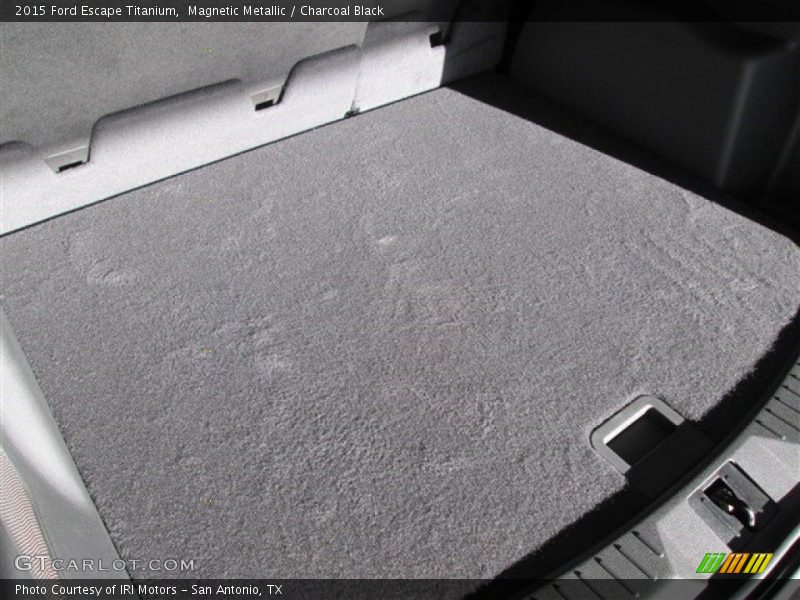 Magnetic Metallic / Charcoal Black 2015 Ford Escape Titanium