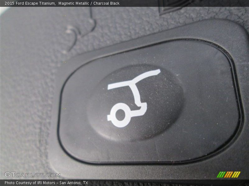 Magnetic Metallic / Charcoal Black 2015 Ford Escape Titanium