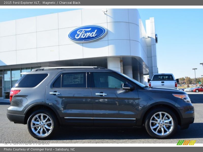 Magnetic / Charcoal Black 2015 Ford Explorer XLT