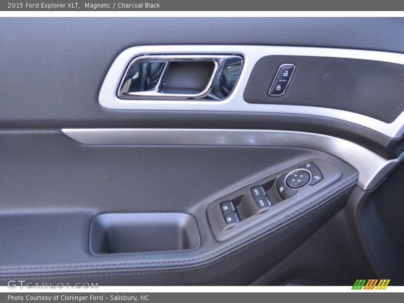 Magnetic / Charcoal Black 2015 Ford Explorer XLT