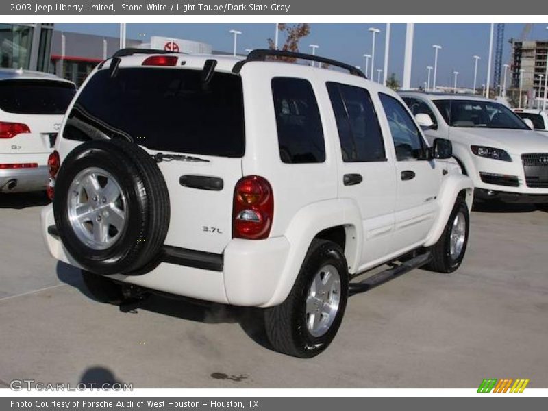 Stone White / Light Taupe/Dark Slate Gray 2003 Jeep Liberty Limited
