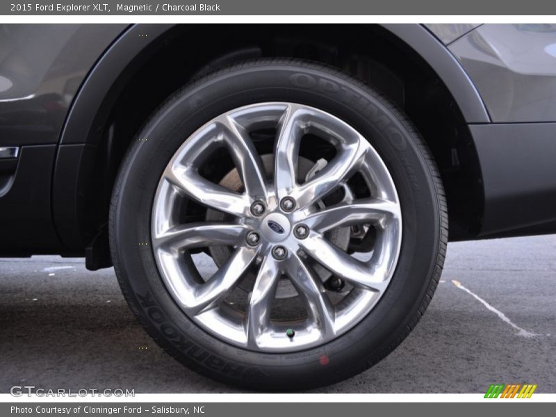 Magnetic / Charcoal Black 2015 Ford Explorer XLT
