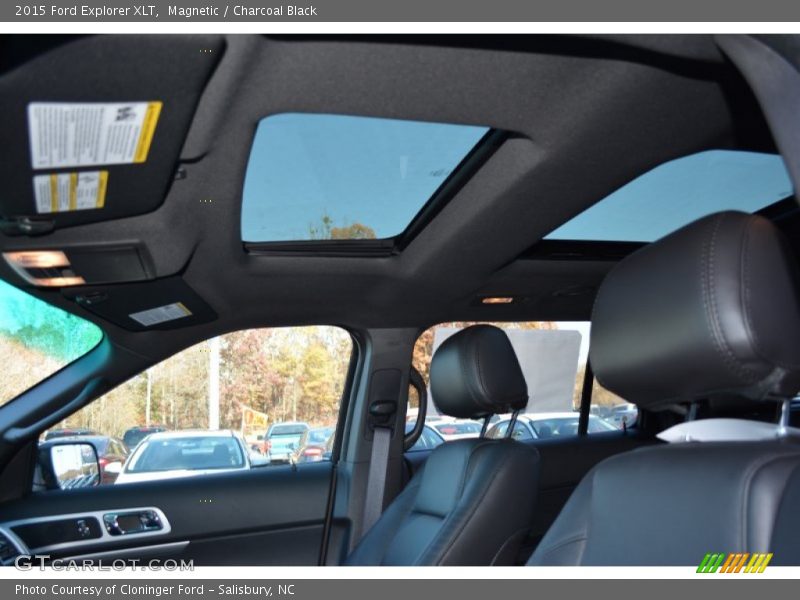 Magnetic / Charcoal Black 2015 Ford Explorer XLT
