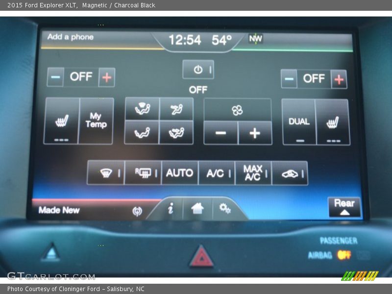 Magnetic / Charcoal Black 2015 Ford Explorer XLT