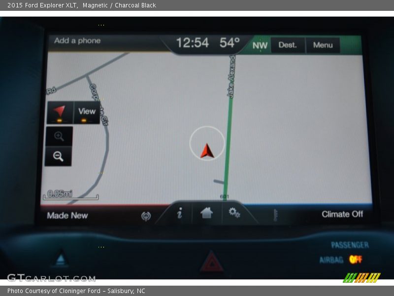 Magnetic / Charcoal Black 2015 Ford Explorer XLT