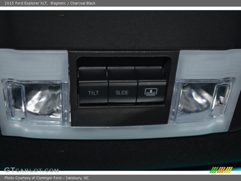 Magnetic / Charcoal Black 2015 Ford Explorer XLT