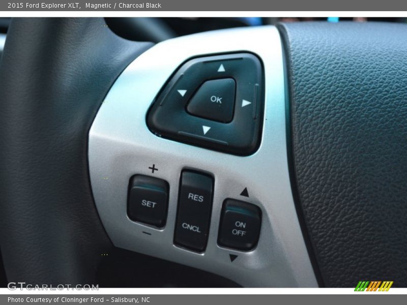 Magnetic / Charcoal Black 2015 Ford Explorer XLT