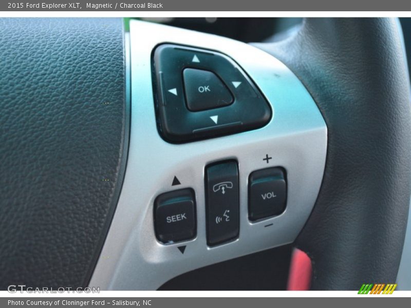 Magnetic / Charcoal Black 2015 Ford Explorer XLT