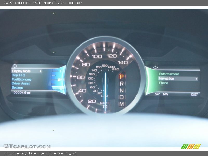 Magnetic / Charcoal Black 2015 Ford Explorer XLT