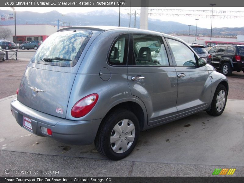 Steel Silver Metallic / Pastel Slate Gray 2009 Chrysler PT Cruiser LX