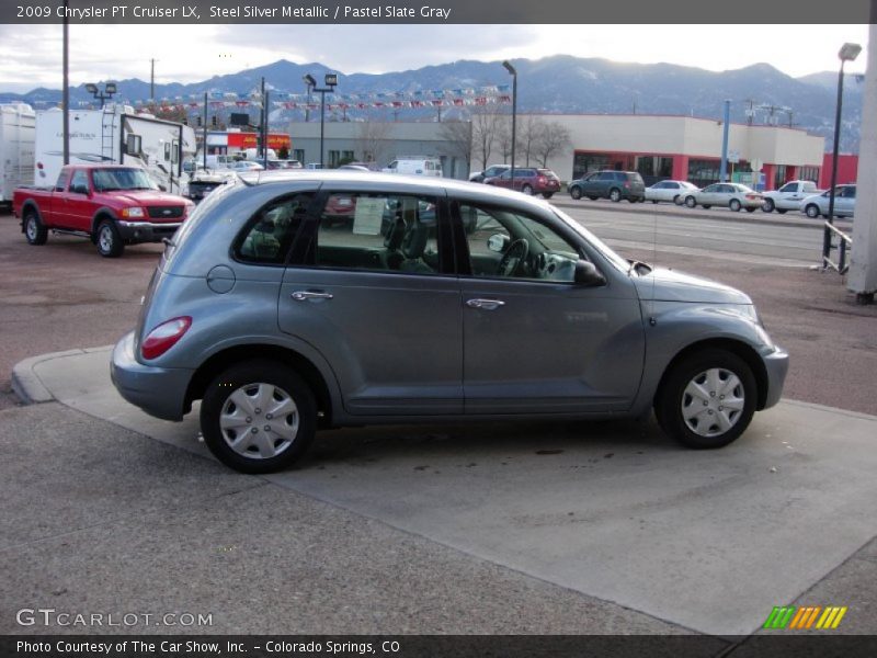 Steel Silver Metallic / Pastel Slate Gray 2009 Chrysler PT Cruiser LX