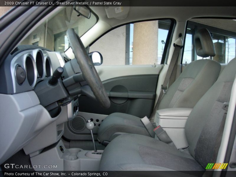 Steel Silver Metallic / Pastel Slate Gray 2009 Chrysler PT Cruiser LX