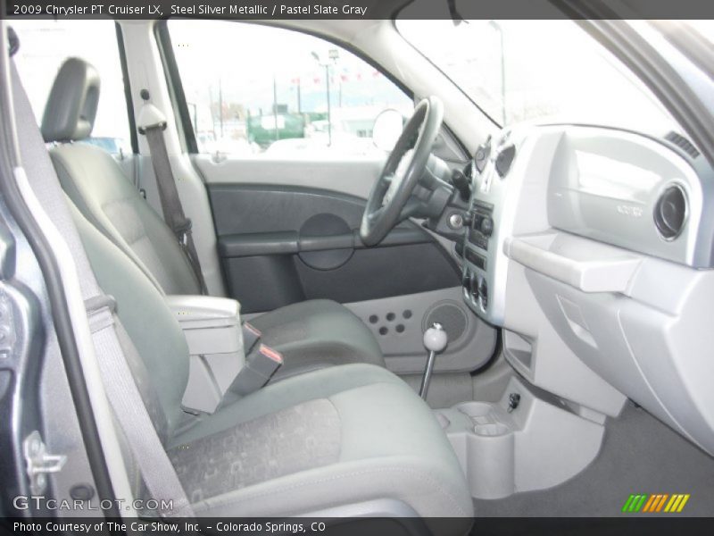 Steel Silver Metallic / Pastel Slate Gray 2009 Chrysler PT Cruiser LX
