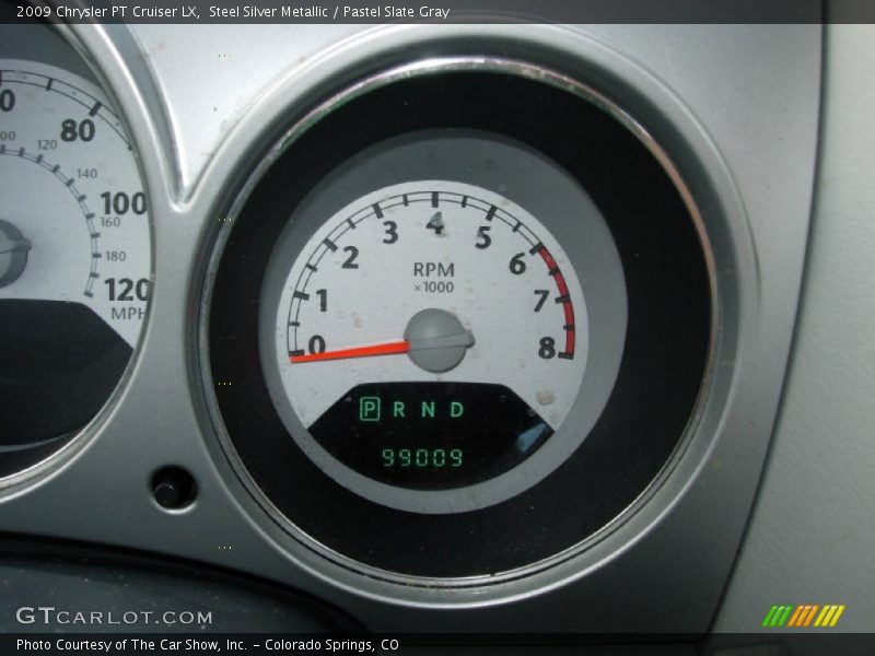 Steel Silver Metallic / Pastel Slate Gray 2009 Chrysler PT Cruiser LX