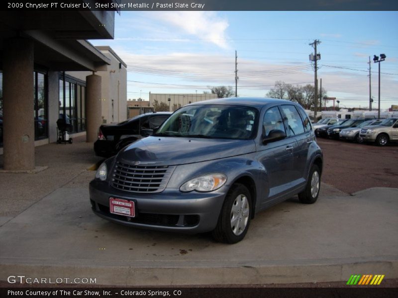 Steel Silver Metallic / Pastel Slate Gray 2009 Chrysler PT Cruiser LX