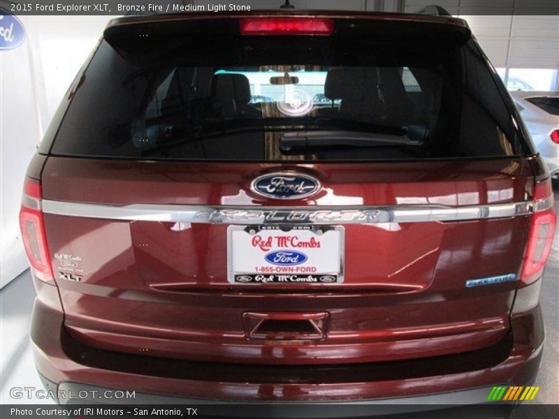 Bronze Fire / Medium Light Stone 2015 Ford Explorer XLT