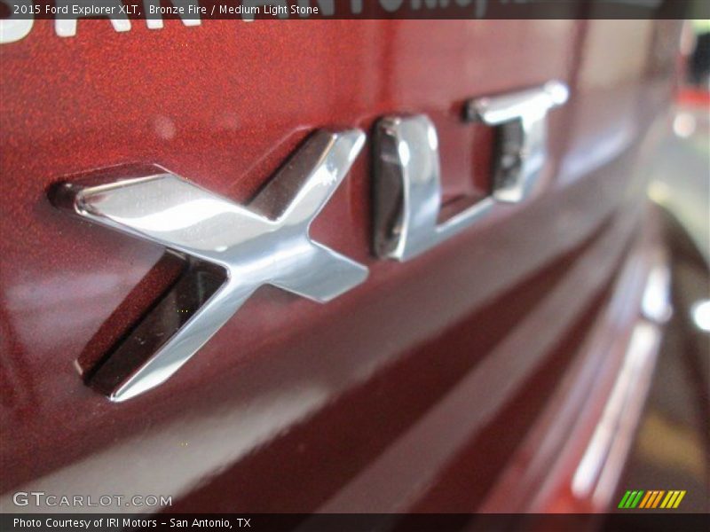 Bronze Fire / Medium Light Stone 2015 Ford Explorer XLT
