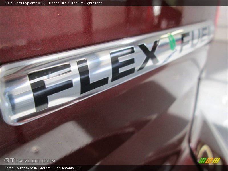 Bronze Fire / Medium Light Stone 2015 Ford Explorer XLT