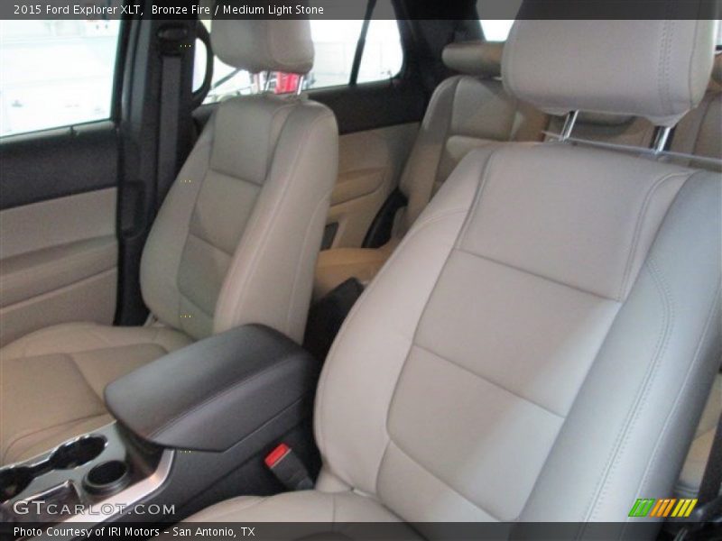 Bronze Fire / Medium Light Stone 2015 Ford Explorer XLT