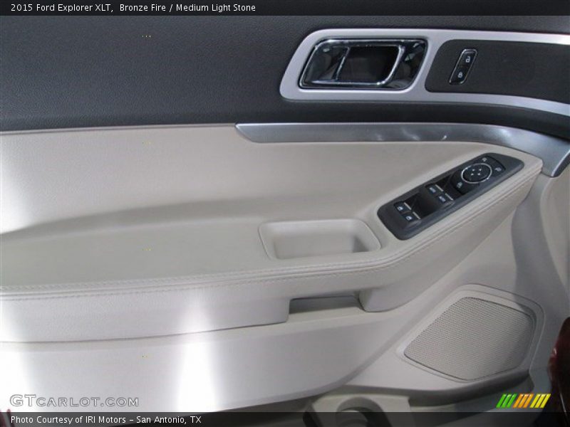 Bronze Fire / Medium Light Stone 2015 Ford Explorer XLT