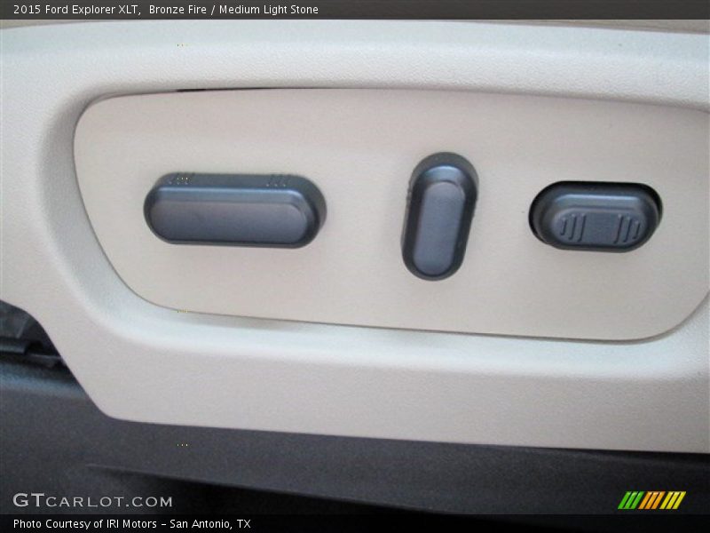 Bronze Fire / Medium Light Stone 2015 Ford Explorer XLT