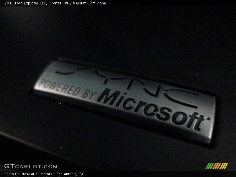 Bronze Fire / Medium Light Stone 2015 Ford Explorer XLT