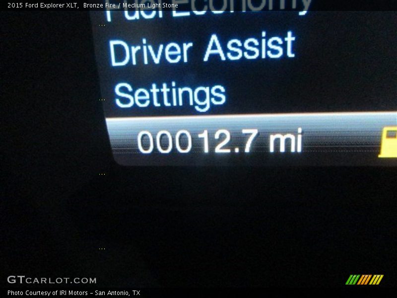 Bronze Fire / Medium Light Stone 2015 Ford Explorer XLT