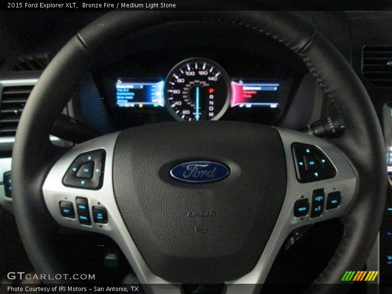 Bronze Fire / Medium Light Stone 2015 Ford Explorer XLT