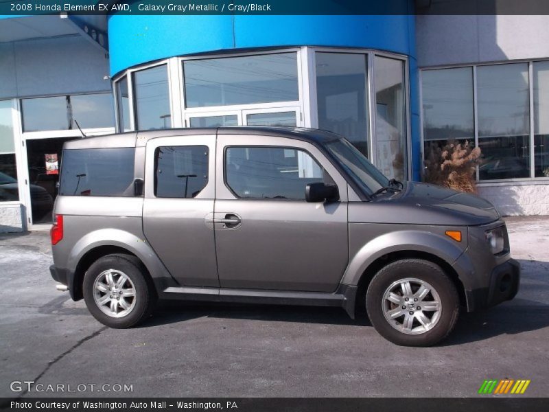 Galaxy Gray Metallic / Gray/Black 2008 Honda Element EX AWD