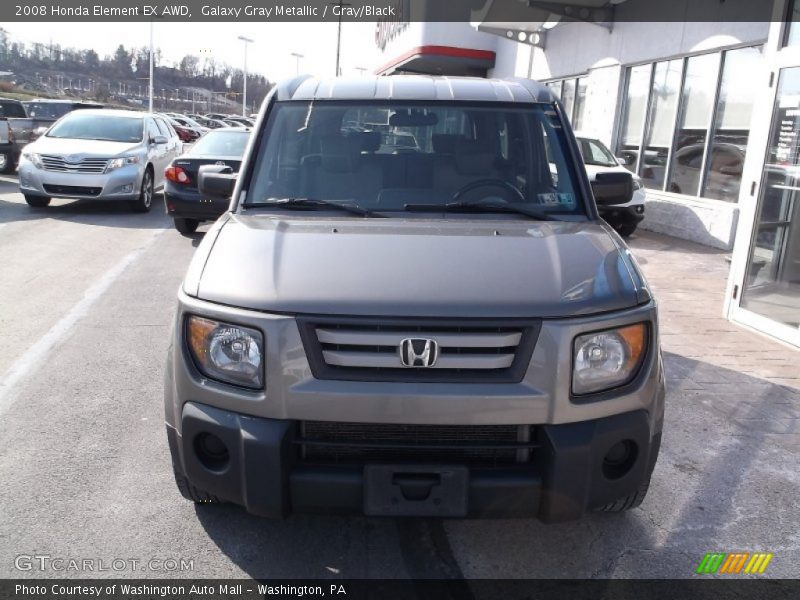 Galaxy Gray Metallic / Gray/Black 2008 Honda Element EX AWD