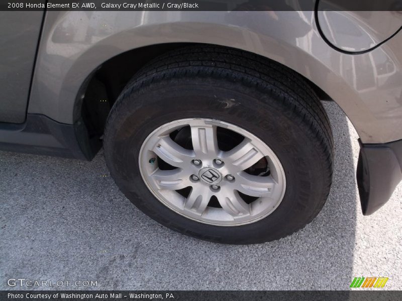 Galaxy Gray Metallic / Gray/Black 2008 Honda Element EX AWD