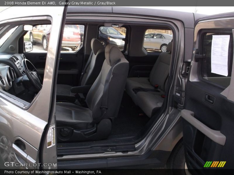 Galaxy Gray Metallic / Gray/Black 2008 Honda Element EX AWD